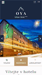Mobile Screenshot of hoteloya.cz